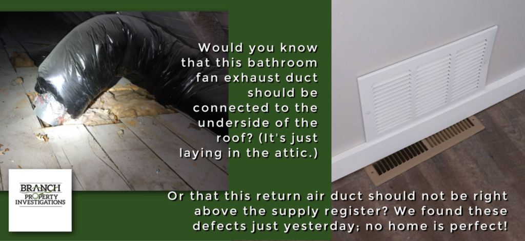 home inspection defect