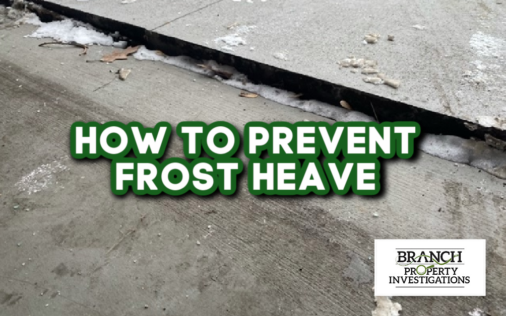 prevent frost heave