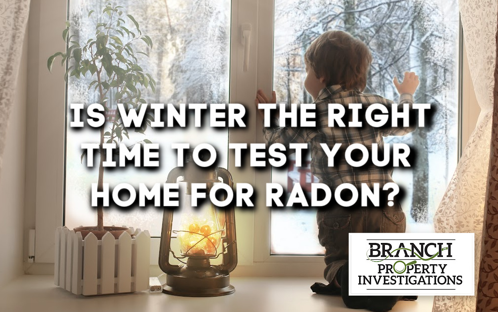 winter radon testing